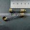 8x30mm Transparent Tube Glass Bottle 5mm Mouth Bronze Bail Perfume Vial Pendant Wish Charm DIY Supplies 1810280