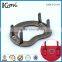 Apple shape middle hollow custom metal accessories for leather