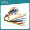 Custom color dog training leash dacron plain pet leash for dog