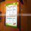 2015 Advertising Led Menu Board/Menu Light Box/Restaurant Menu Light Signs