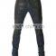 Wax Coated Mens Slim Jeans bulk order jeans wholesale china(LOTM130)