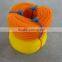 4mm Orange Polyethylene Twisted rope