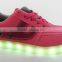 Factory Hotselling Pink Children LED Light Up Shoes