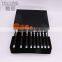 9pcs New High quality silver face brushes makeup set