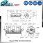 Professional technology rotary drum filter for starch/flour processing line