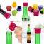 Colors Silicone Reusable Wine Bottle Caps Beer Sealer Cover