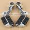 Chrome 360 degree Adjustable Highway Footpeg Footrests For 32mm