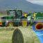 Blue Color Silage Bale Netwrap , Hay Bale Wrapping Net
