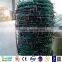 BWG12-16 green pvc coated barbed wire coils