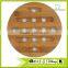 Little Round Bamboo Wood Cutting & Kitchen Chopping Board With Groove