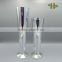 China Manufacturer Handbmade Silver Coated Tall Glass Vase