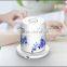 New Design Ceramics Wireless Charger Bluetooth/NFC Speaker Wireless Card Reader Bluetooth Ceramics Speaker