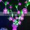Festive Beautiful Holiday Christmas or Wedding decorate hot led Large flower bonsai tree lighting