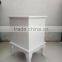 White Two Drawers Wooden Cabinet for Living Room Furnitures