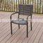 Outdoor Furniture Black Cast Aluminum 4 chairs+round table patio furniture
