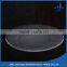frosted clear bead glass plate for wedding decoration