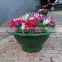 Outdoor decorative casting iron flowerpots hotsales,outside Metal iron casting flower pots