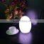 Modern Luminous Egg Shape LED Table Light Lamp with Rechargeable Battery