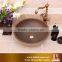 2017 Hot selling cabinet design bathroom marble washbasin