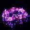 Home indoor outdoor decoration copper string light merry christmas wedding warm white fairy firefly string light set