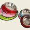 wholesale Stainless steel pet bowl Dog water bowl cat food bowl