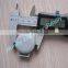 Rolling Reel Plastic Retractable ID Card Badge Holder