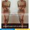 China Supplier Jersey Turtle Polo Neck Stretch Bodycon Sexy midi short Latest Designs Dresses Long Sleeves