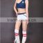 One shoulder crop top and short pants sexy women costume BB0027
