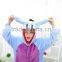 flannel cartoon adult animal jumpsuit animal pajamas jumpsuit donkey design