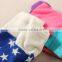 Fashion style printed cotton woman socks wholesale