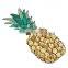 Pineapple applique embroidery designs custom fruit embroidery sequin patch