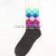 Men's British gradient cotton in tube polyester socks cheap high quality socks wholesale