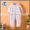 New arrival plain baby winter romper with hoody