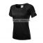 fashion slim short sleeve women short sleeve blank tight t shirt sports t shirt design for women