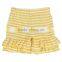 2017 Kaiyo Cotton Stripe Many Colors Child Designer Clothes Girl Ruffle Shorts