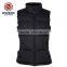 PQ246 black plus size Padded Vest for Women