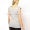 Rolled Sleeves New Look Maternity Tee for All Stages of Pregnancy