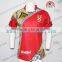 Dyed color fabric men's rugby jerseys