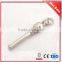 Fancy classic high qualiyu custom metal zipper pull puller for nylon, plastic and metal slider
