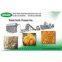 extruded fried chicken coating orange bread crumbs making machinery