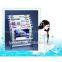 Library competitive price newspaper stand with brochure holder HS-NS05