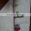 dyed border good quality 100%cotton velour printed kitchen tea towel