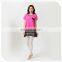 Young Girls Shirts Chiffon Trim Bamboo Fiber Cool Summer