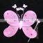 GIRLS BUTTERFLY FAIRY WINGS WITH DRESS UP SET FGWG-1080