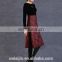 Woman Long Sleeve Velvet Dress for Winter Long Style