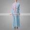Newest zipped front open abayas islamic women clothing muslim cardigan