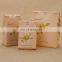 High quality square bottom greaseproof kraft paper bag for food french fries/potato chips/popcorn