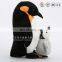 Lovely promotional toy mom and baby family penguins gift