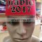 2017 El Diablo Run Game Headband red color