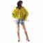 NAPAT Woman Long Sleeve Bohemian Elastic Bottom Summer & Spring